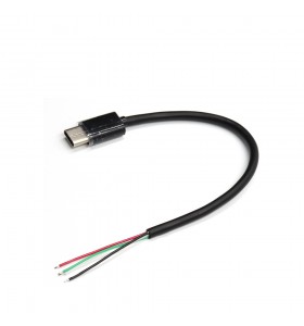USB-C OTG Host Data Cable, Type C Male to Open End Charging Adapter